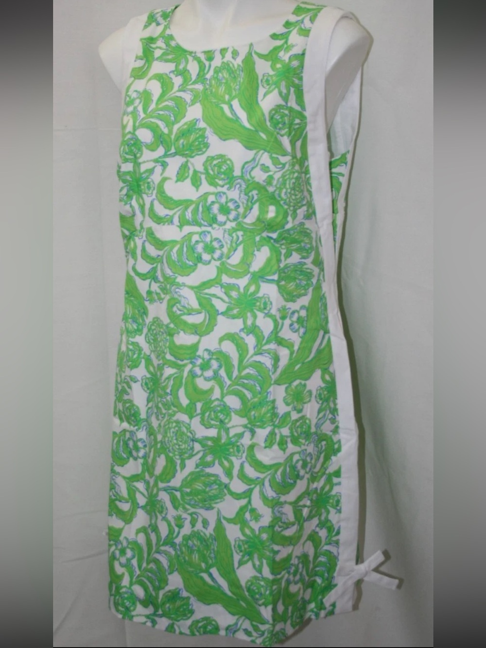 Lilly Pulitzer NWT Beckler Shift Dress Resprt White Daffodil Hill - Picture 2 of 11